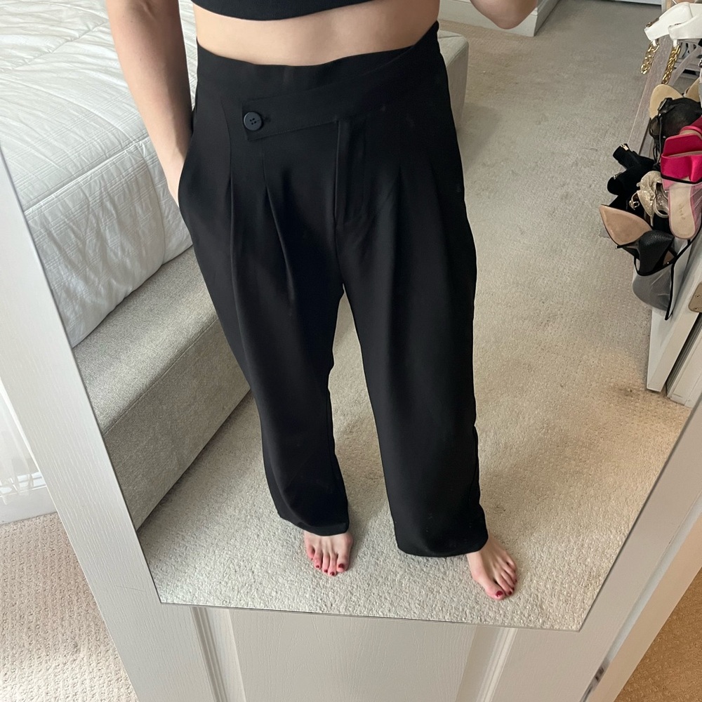 Shinestar Elegant Black Trousers